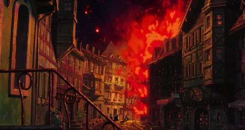 Still frame 300 from Howl's Moving Castle (2004) directed by Hayao Miyazaki