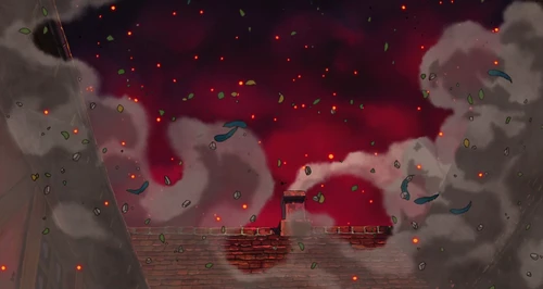Still frame 304 from Howl's Moving Castle (2004) directed by Hayao Miyazaki
