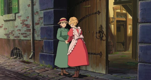 Still frame 28 from Howl's Moving Castle (2004) directed by Hayao Miyazaki