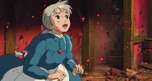 Still frame 311 from Howl's Moving Castle (2004) directed by Hayao Miyazaki