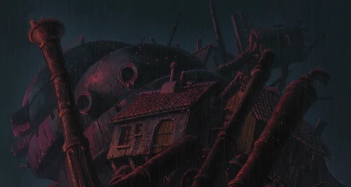 Still frame 313 from Howl's Moving Castle (2004) directed by Hayao Miyazaki