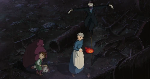 Still frame 321 from Howl's Moving Castle (2004) directed by Hayao Miyazaki