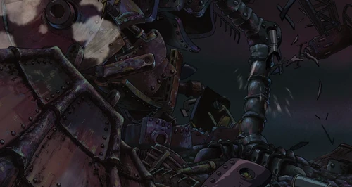 Still frame 328 from Howl's Moving Castle (2004) directed by Hayao Miyazaki
