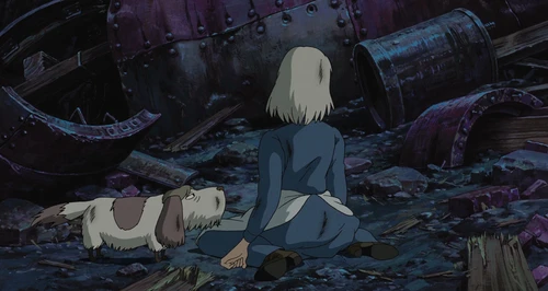 Still frame 338 from Howl's Moving Castle (2004) directed by Hayao Miyazaki
