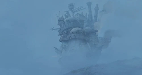 Still frame 1 from Howl's Moving Castle (2004) directed by Hayao Miyazaki
