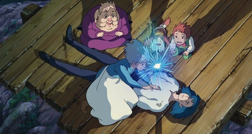 Still frame 369 from Howl's Moving Castle (2004) directed by Hayao Miyazaki