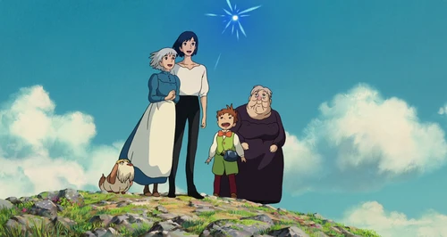 Still frame 377 from Howl's Moving Castle (2004) directed by Hayao Miyazaki