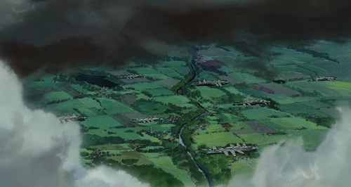 Still frame 378 from Howl's Moving Castle (2004) directed by Hayao Miyazaki