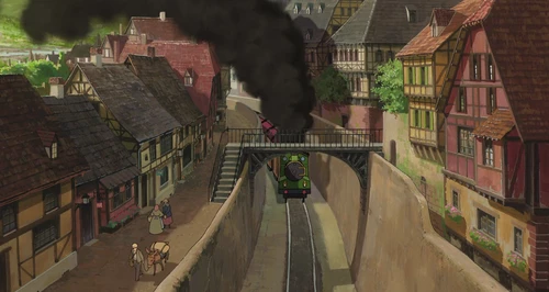 Still frame 3 from Howl's Moving Castle (2004) directed by Hayao Miyazaki
