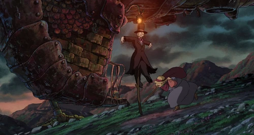 Still frame 61 from Howl's Moving Castle (2004) directed by Hayao Miyazaki