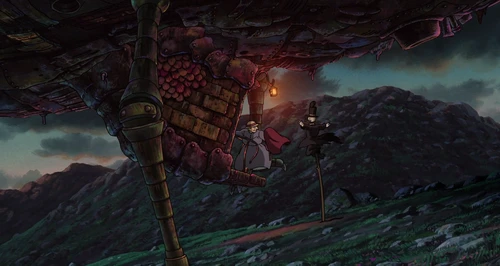 Still frame 63 from Howl's Moving Castle (2004) directed by Hayao Miyazaki