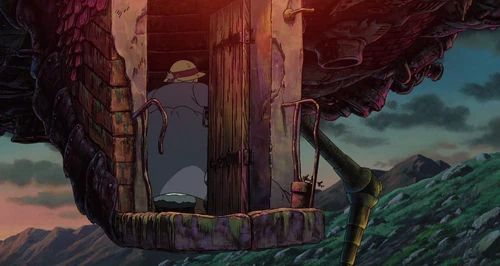 Still frame 64 from Howl's Moving Castle (2004) directed by Hayao Miyazaki