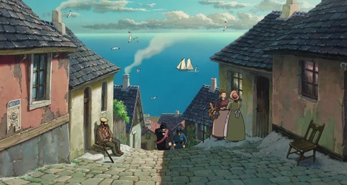 Still frame 75 from Howl's Moving Castle (2004) directed by Hayao Miyazaki