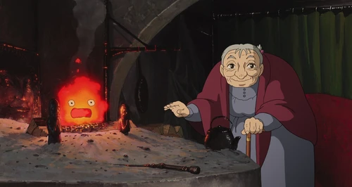 Still frame 79 from Howl's Moving Castle (2004) directed by Hayao Miyazaki