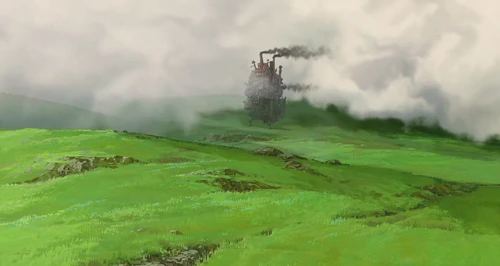 Still frame 6 from Howl's Moving Castle (2004) directed by Hayao Miyazaki