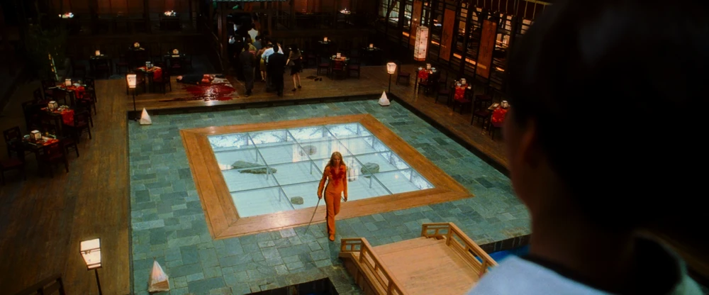 Still frame 155 from Kill Bill: Vol. 1 (2003) directed by Quentin Tarantino