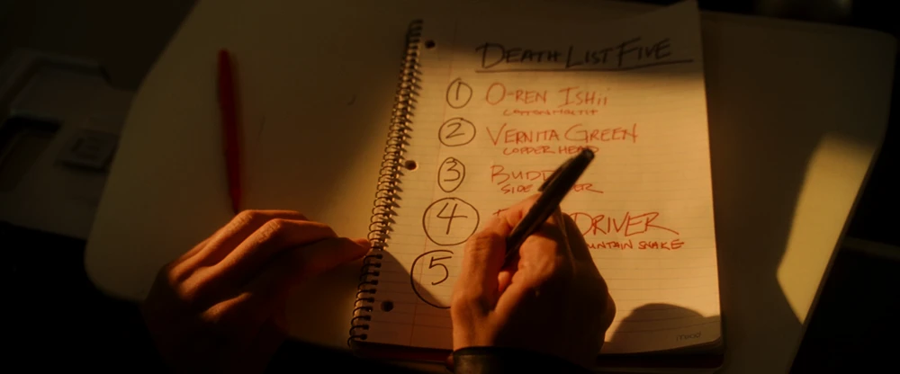 Still frame 222 from Kill Bill: Vol. 1 (2003) directed by Quentin Tarantino