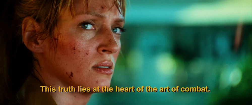 Still frame 27 from Kill Bill: Vol. 1 (2003) directed by Quentin Tarantino