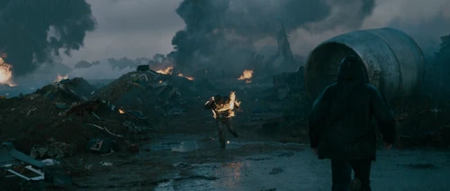 Still frame 104 from Knowing (2009) directed by Alex Proyas