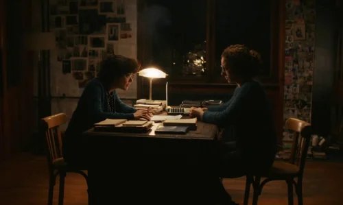 Still frame 64 from Little Girl Blue (2023) directed by Mona Achache
