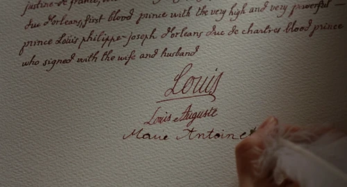 Still frame 37 from Marie Antoinette (2006) directed by Sofia Coppola