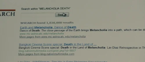 Still frame 76 from Melancholia (2011) directed by Lars von Trier