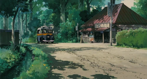 Still frame 4 from My Neighbor Totoro (1988) directed by Hayao Miyazaki