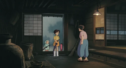 Still frame 128 from My Neighbor Totoro (1988) directed by Hayao Miyazaki