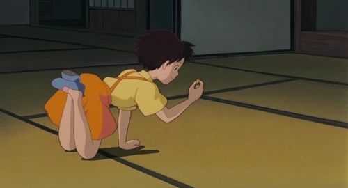 Still frame 15 from My Neighbor Totoro (1988) directed by Hayao Miyazaki