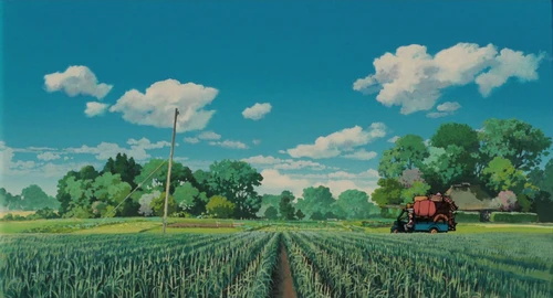Still frame 1 from My Neighbor Totoro (1988) directed by Hayao Miyazaki