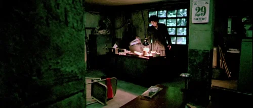 Still frame 45 from Oldboy (2003) directed by Park Chan-wook