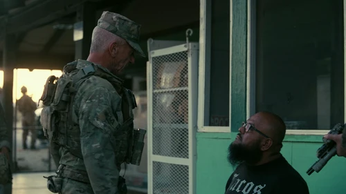 Still frame 213 from One Battle After Another (2025) directed by Paul Thomas Anderson