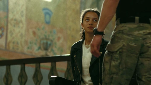 Still frame 228 from One Battle After Another (2025) directed by Paul Thomas Anderson