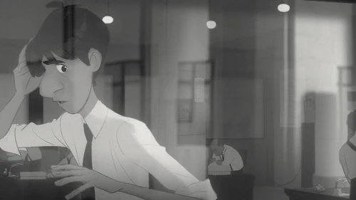 Still frame 14 from Paperman (2012) directed by John Kahrs