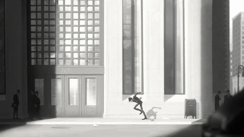 Still frame 38 from Paperman (2012) directed by John Kahrs