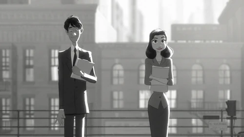 Still frame 5 from Paperman (2012) directed by John Kahrs
