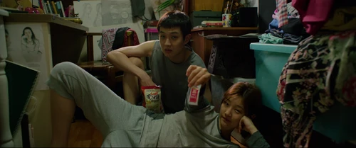 Still frame 96 from Parasite (2019) directed by Bong Joon Ho