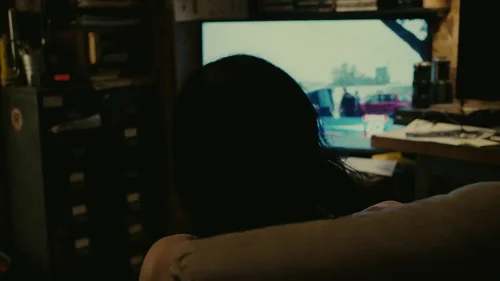 Still frame 83 from Reptile (2023) directed by Grant Singer