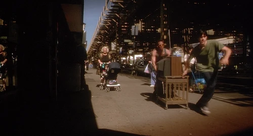 Still frame 6 from Requiem for a Dream (2000) directed by Darren Aronofsky