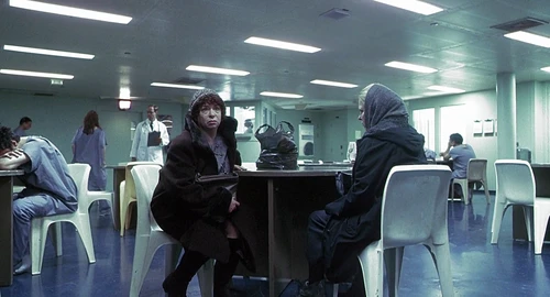 Still frame 213 from Requiem for a Dream (2000) directed by Darren Aronofsky