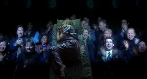 Still frame 219 from Requiem for a Dream (2000) directed by Darren Aronofsky