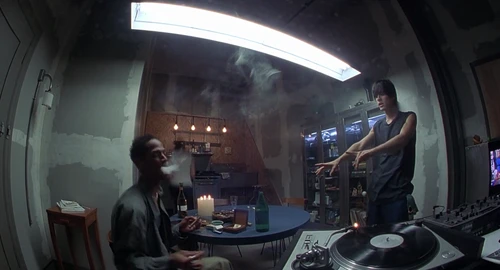 Still frame 36 from Requiem for a Dream (2000) directed by Darren Aronofsky