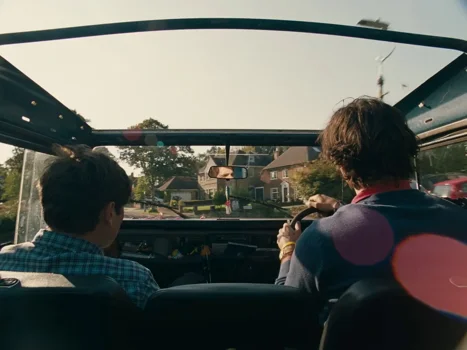Still frame 85 from Saltburn (2023) directed by Emerald Fennell