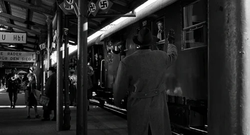 Still frame 45 from Schindler's List (1993) directed by Steven Spielberg