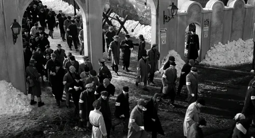Still frame 50 from Schindler's List (1993) directed by Steven Spielberg