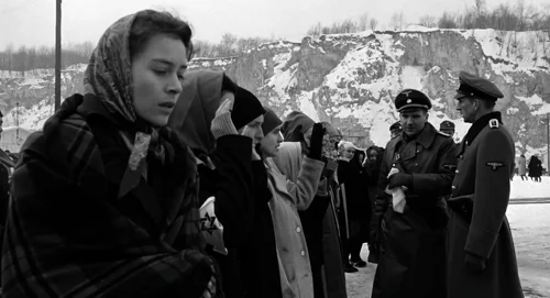 Still frame 61 from Schindler's List (1993) directed by Steven Spielberg