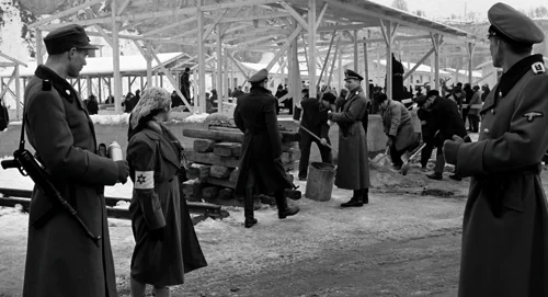 Still frame 64 from Schindler's List (1993) directed by Steven Spielberg