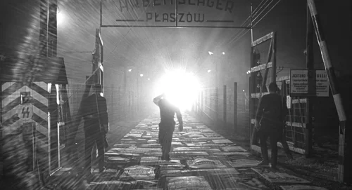 Still frame 100 from Schindler's List (1993) directed by Steven Spielberg