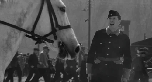 Still frame 125 from Schindler's List (1993) directed by Steven Spielberg