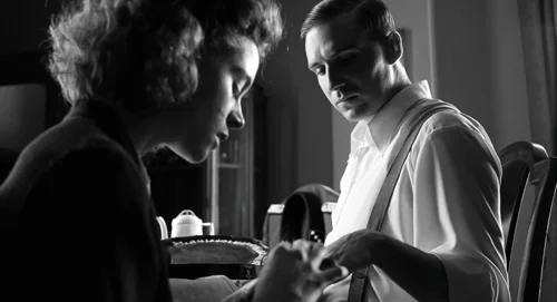 Still frame 132 from Schindler's List (1993) directed by Steven Spielberg